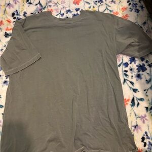 No Boundaries Men's Slate Gray Short Sleeve Tee